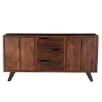 Product Image 4 for Nottingham 68 Inch Acacia Wood Sideboard In Walnut Finish from World Interiors