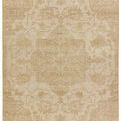 Product Image 9 for Danet Hand-Knotted Medallion Tan / Gold Rug 18" x 18" from Jaipur 