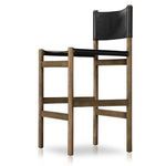 Product Image 18 for Kena Leather Black Bar Stool from Four Hands