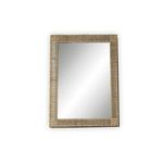 Product Image 1 for Douli Jute Rectangular Natural Mirror from BIDKHome