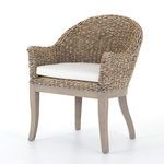 Product Image 5 for Renata Arm Chair W/Cushion Grey Wash from Four Hands
