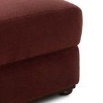 Product Image 7 for Solae Ottoman Broadway Bordeaux from Four Hands
