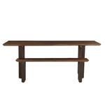 Product Image 2 for Mapai 56 Inch Acacia Wood Dining Bench In Walnut Finish from World Interiors