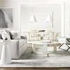 Light and airy dining room with Ridge Dining Arm Chairs around a table in the background