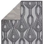 Product Image 3 for Adana Indoor/ Outdoor Trellis Dark Gray/ Silver Rug from Jaipur