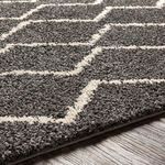 Product Image 4 for Berber Shag Charcoal Diamond Rug from Surya