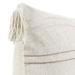 Product Image 5 for Apana Beige Linen Blend Woven Throw Pillow from Classic Home