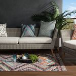 Product Image 12 for Nikki Chu By Decca Indoor / Outdoor Tribal Multicolor Runner Rug from Jaipur