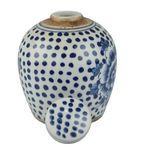Product Image 2 for Blue And White Tiny Lid Mini Jar Peony Dots, Set of 2 from Legend of Asia