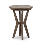 Product Image 1 for Raylan Outdoor Grey Wood Round End Table from Four Hands