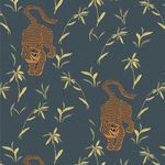 Product Image 1 for Stalking Tiger Dark Moss Removable Peel & Stick Wallpaper from Mitchell Black