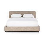 Product Image 4 for Aidan Upholstered Bed   Striae Sepia from Four Hands