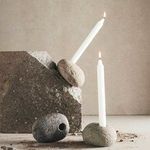 Product Image 3 for Candle Holder Valley Grey/Natural from BIDKHome