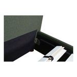 Product Image 11 for Luzon Tall Headboard Bed from Moe's