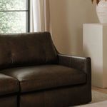 Product Image 6 for Thurlow Left Arm Facing Chair Espresso Brown Leather from Moe's