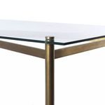 Gaye Desk Ombre Antique Brass Iron image 2
