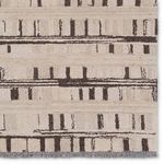 Product Image 4 for Emir Handmade Striped Brown / Tan Rug from Jaipur 