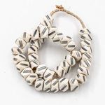 Product Image 5 for White Diamond Triple Lines Kenya Cow Bone Beads Per String from Legend of Asia