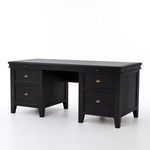 Product Image 3 for Irish Coast Desk Matte Black from Four Hands