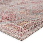 Product Image 2 for Kendrick Indoor / Outdoor Medallion Sky Blue / Pink Runner Rug from Jaipur 