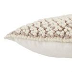 Product Image 6 for Madur Textured Ivory/ Light Taupe Throw Pillow 22 inch from Jaipur 