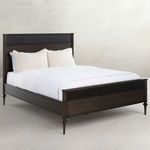 Product Image 1 for Andrea Bed Dark Stained Oak Queen from Gabby
