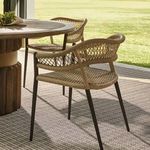 Product Image 1 for Aurelie Woven Outdoor Dining Chair from Arteriors
