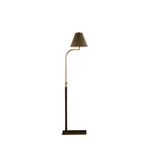 Product Image 15 for Conway Metal Antique Brass Leather Wrapped Floor Lamp from Gabby