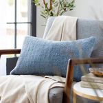 Product Image 4 for Terry Denim Blue Pillow from Surya