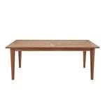 Product Image 4 for QS Croquet Teak Rectangular Farm Table, Natural Teak from Summer Classics