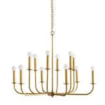 Product Image 1 for Breck Small Antique Gold Brass Steel Chandelier from Arteriors