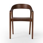 Product Image 3 for Amare Brown Wooden Dining Armchair - Umber Ash from Four Hands