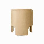 Product Image 5 for Lansky Three Leg Fully Upholstered Barrel Chair In Camel Velvet from Worlds Away
