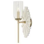 Product Image 1 for Benthos White Wall Sconce from Currey & Company
