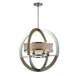 Product Image 1 for Crestwood 6 Light Pendant In Polished Nickel from Elk Lighting