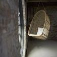 Product Image 4 for Renoir Rattan Hanging Swing Chair from Sika Design