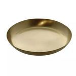 Product Image 2 for Medium Brushed Brass Tray from Homart