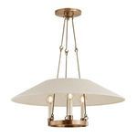 Product Image 1 for Archive 3 Light Brass Chandelier from Troy Lighting