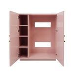 Product Image 4 for Two Door Cabinet With Lattice Overlay from Worlds Away