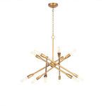 Product Image 1 for Cobra Small Natural Brass Chandelier from Regina Andrew Design
