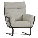 Product Image 3 for Majorca Slate Gray Aluminum Spring Lounge Chair from Summer Classics