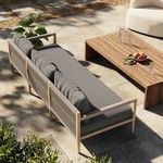 Product Image 9 for Sherwood 63" Charcoal Modern Outdoor Sofa  from Four Hands