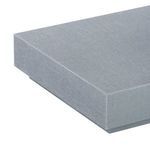 Close-up of Essential Tea Table top surface showing fine linen fabric weave and clean edge