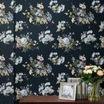 Product Image 2 for Laura Ashley Rosemore Midnight Seaspray Floral Wallpaper from Graham & Brown