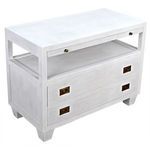 Product Image 7 for 2 Drawer Side Table With Sliding Tray from Noir