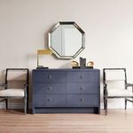 Product Image 6 for Bryant Linen Extra Large 6-Drawer Dresser from Villa & House