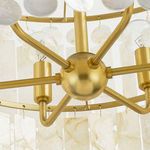 Product Image 10 for Melisa 3-Light Modern Coastal Capiz Shell Chandelier from Mitzi