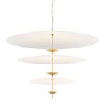 Product Image 1 for Moleculis Modern Brass Chandelier from Sonneman