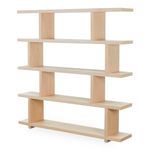 Opposite three-quarter angle of Miri Large Shelf highlighting open side and shelf depth