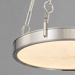 Product Image 2 for Kirby 1-Light Small Chandelier - Polished Nickel from Hudson Valley